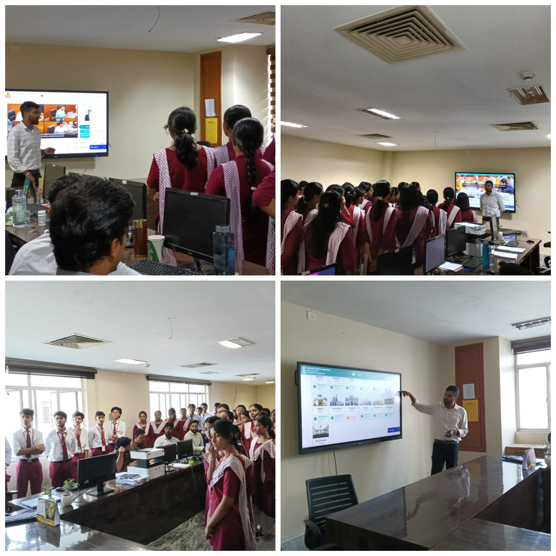 IT-related Educational Visit of School Students of Shishu Bihar H.S. S...